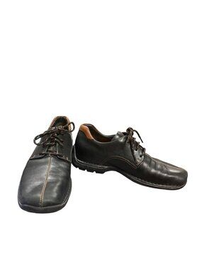 Cole Haan mens brown leather lace casual comfort shoes sz 8M SKU 10-140